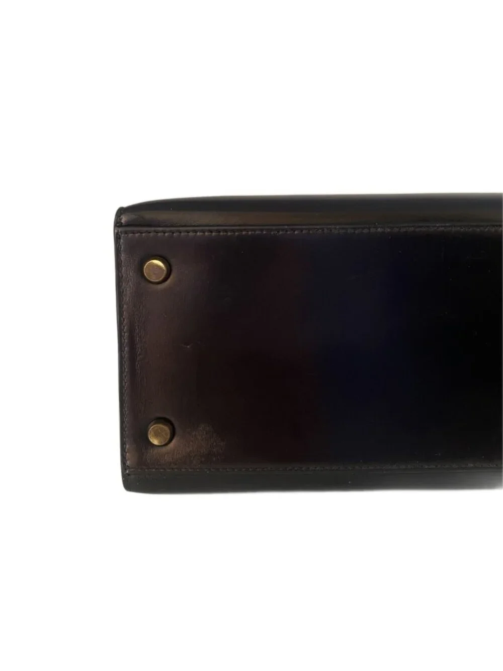 Hermes Kelly 32 Sellier Black Box Leather Gold Hardware (GHW) - Picture 5 of 16